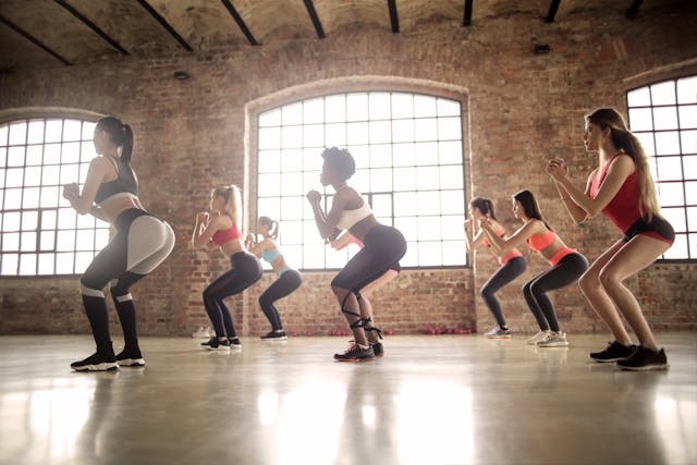 Zumba class